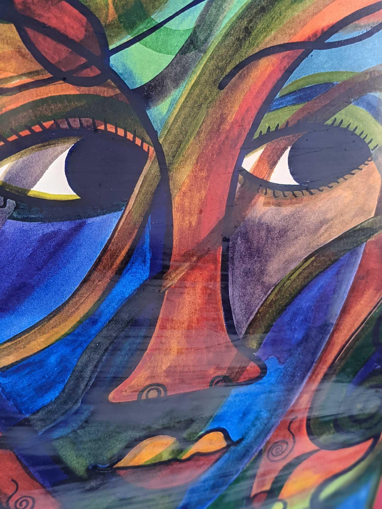 Larry Stevens Framed Offset Lithograph Eve - 4