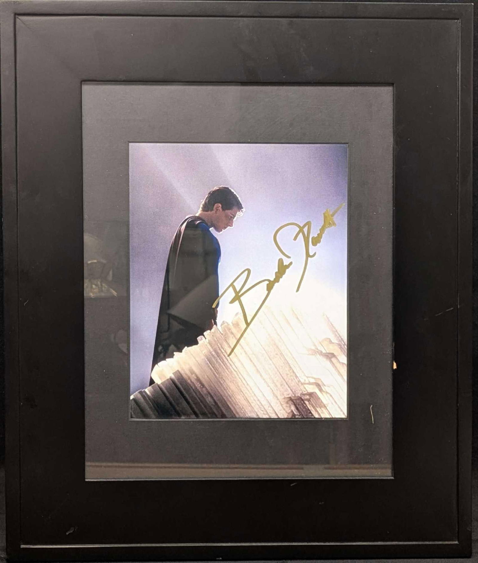 Framed Brandon Routh Autographed Superman Returns Photo (1 of 6)