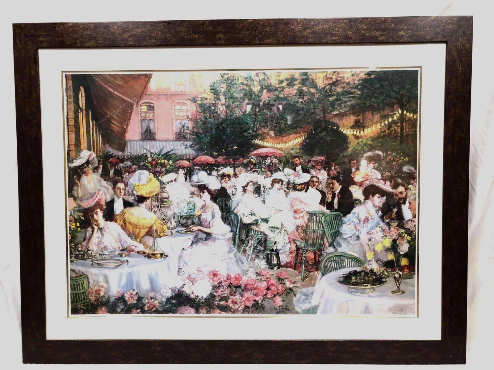 Print Of "Le Diner A L' Hotel Ritz" By Pierre-Georges Jeanniot (1 of 4)