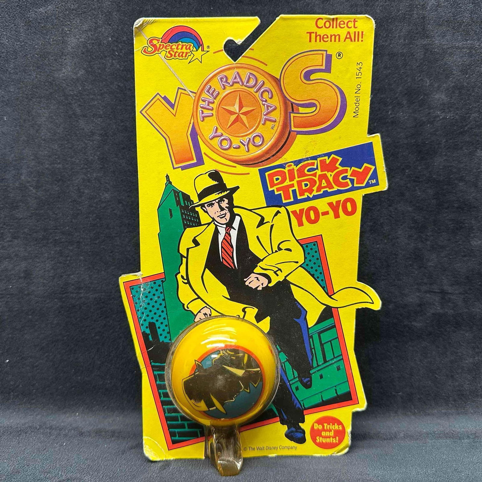 1989 Spectra Star Dick Tracy Yo-Yo The Radical Toy (1 of 5)