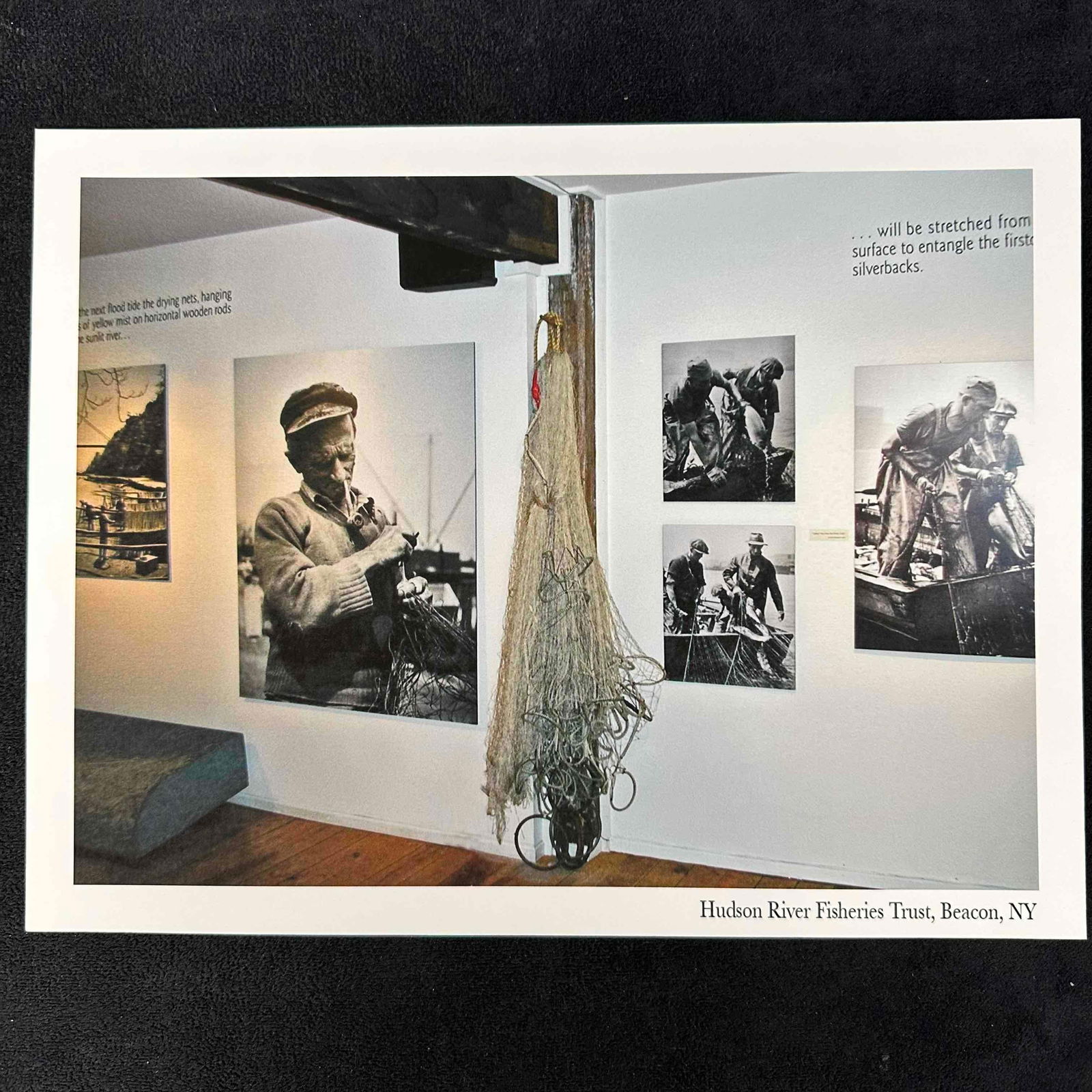 Hudson River Fisheries Trust Exhibit Beacon NY Color Photo Print (1 of 4)