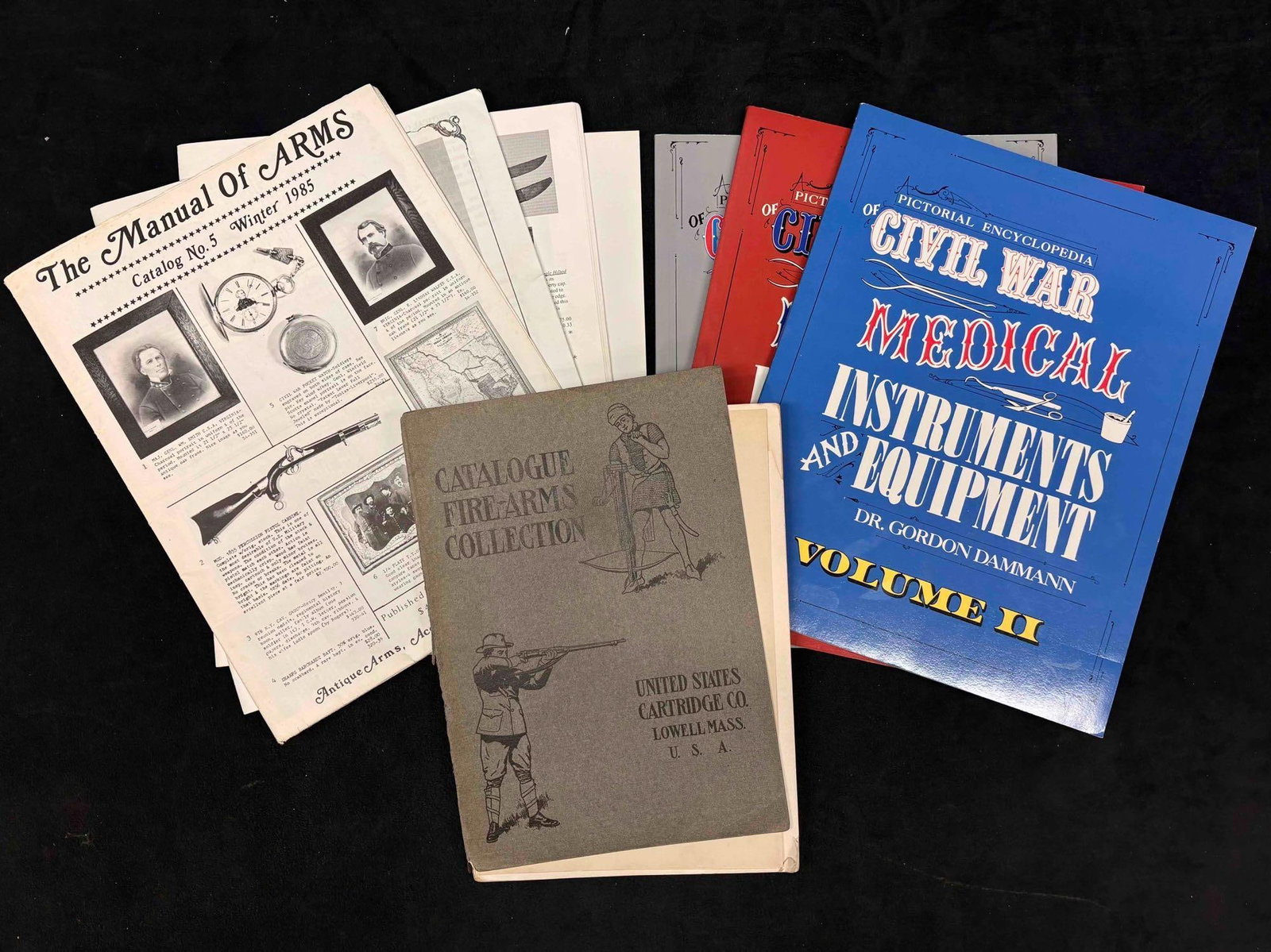 Curated Americana Book Lot of War Memorabilia Weapons and Equipment Catalogues (1 of 5)