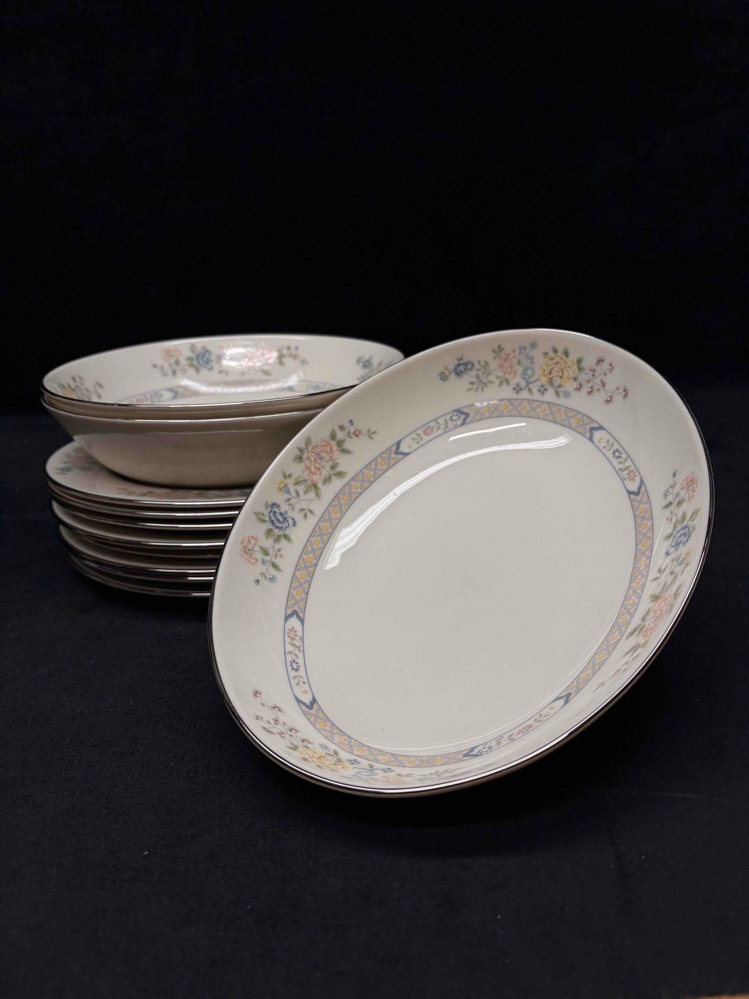 11pc Discontinued Gorham Cherrywood Dishware Set (1 of 8)