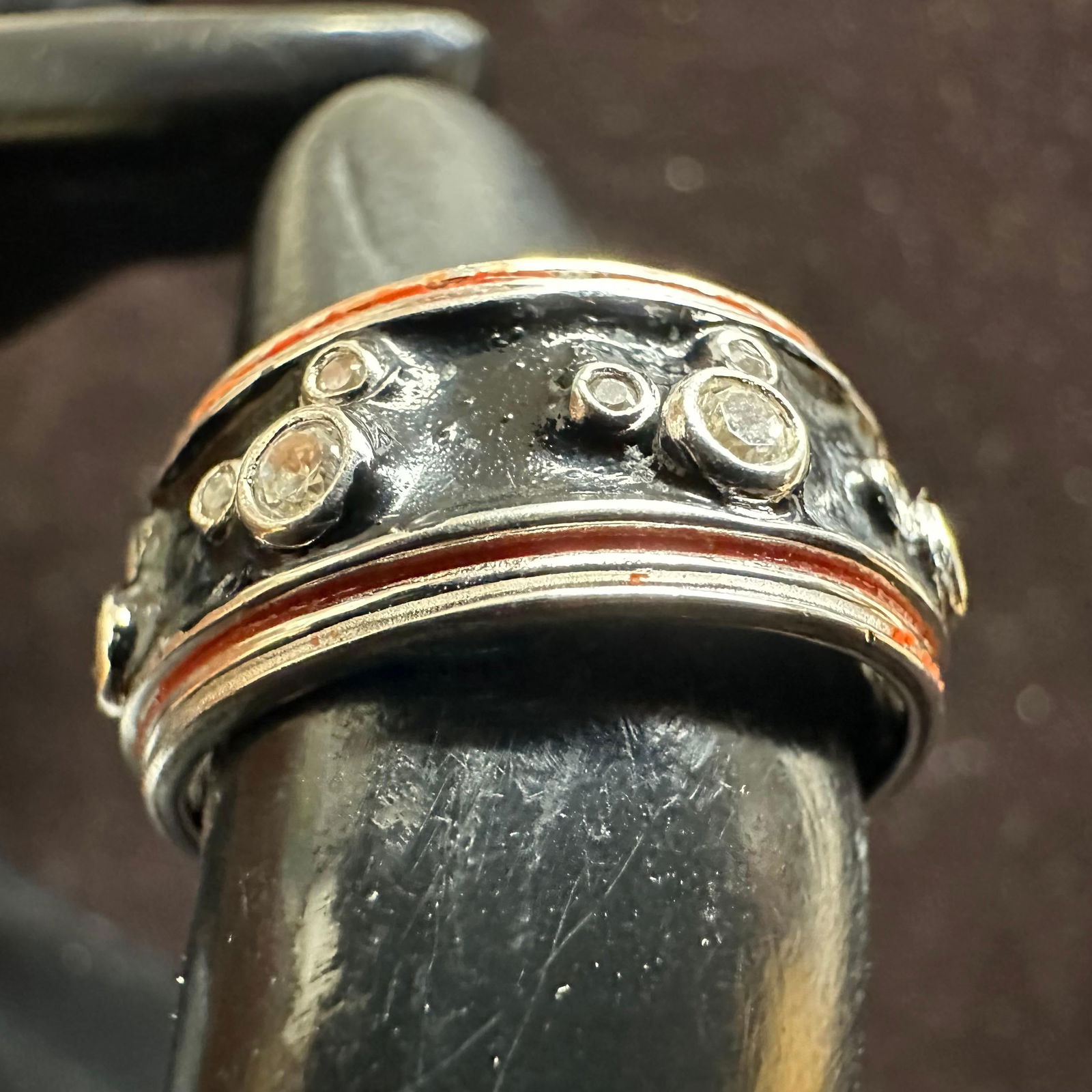 Disney Bradford Exchange Remember The Magic Mickey Mouse Crystal 925 Silver Ring (1 of 7)