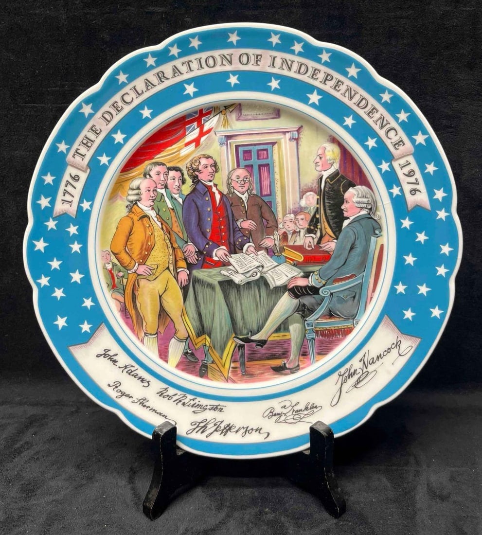 Haviland Limoges The Declaration Of Independence Plate 5 (1 of 10)