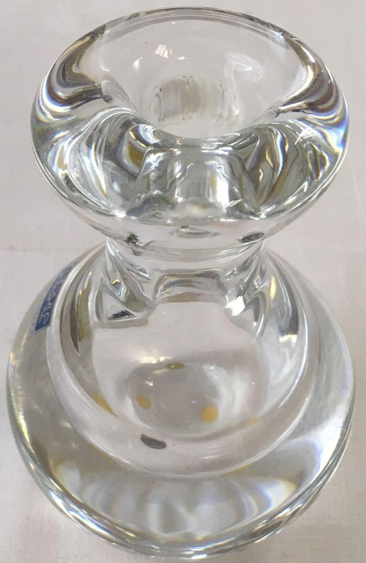 Vintage Galaxle Crystal Vase: Compagnie Francaise du Cristal De Belroy Vintage Galaxle Crystal Vase; Made in France. Has no chips or scratches and measures at approximately 6" H x 3 1/4" D. 