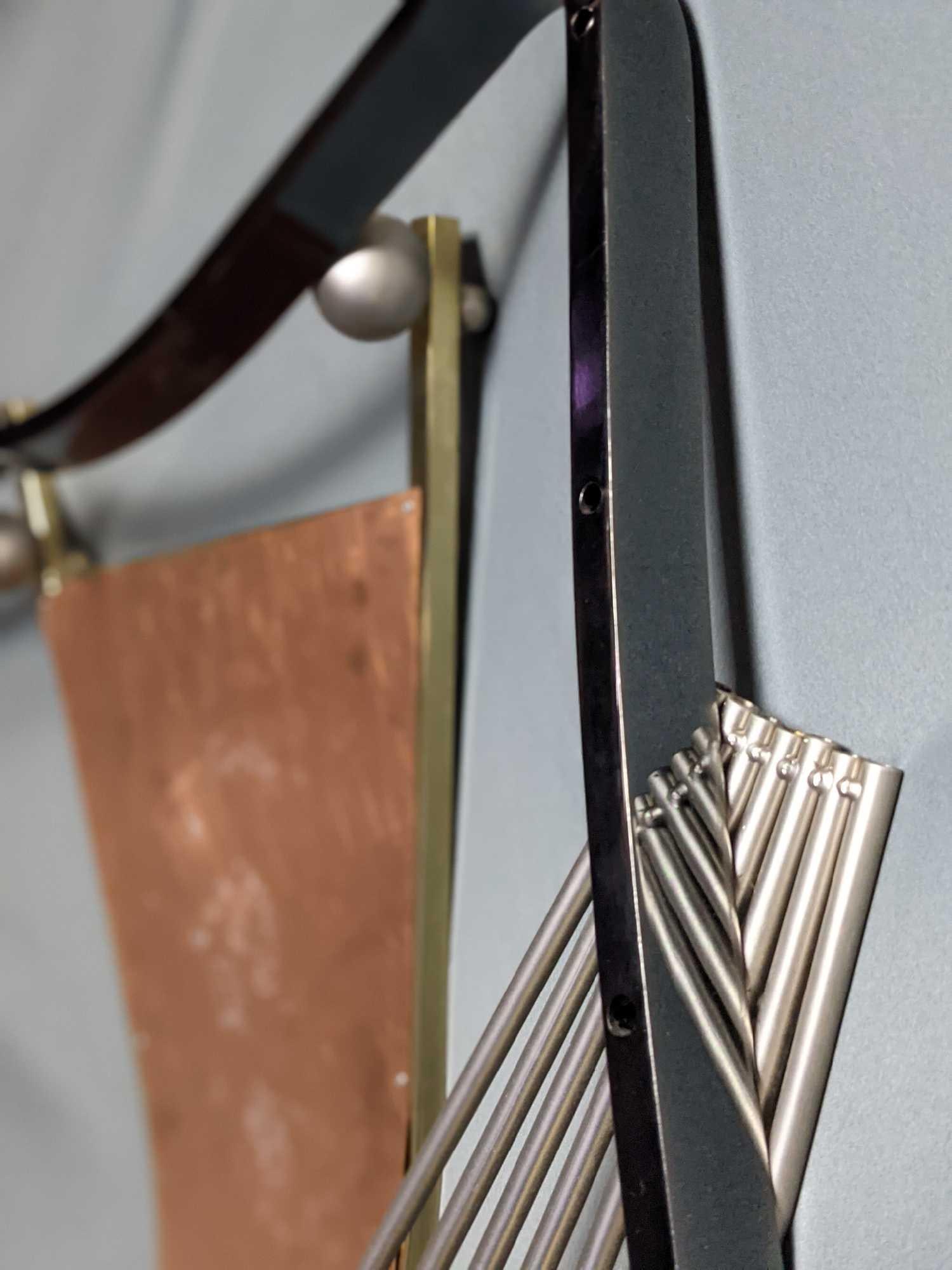 Large Jeff Mehringer "Eclipse" Wall Sculpture - 9