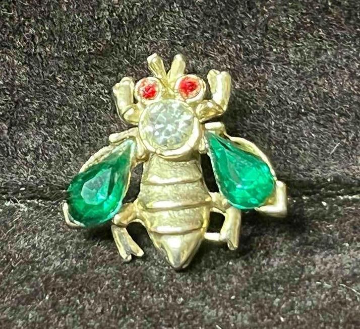 Costume Brooch Insect Bundle - 10
