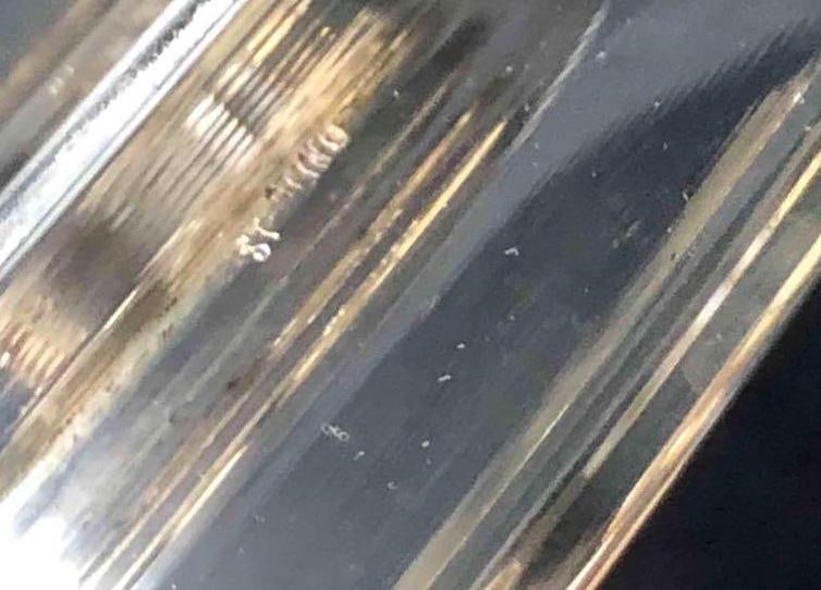 Crystal Serving Dish With Sterling Silver Stem - 8