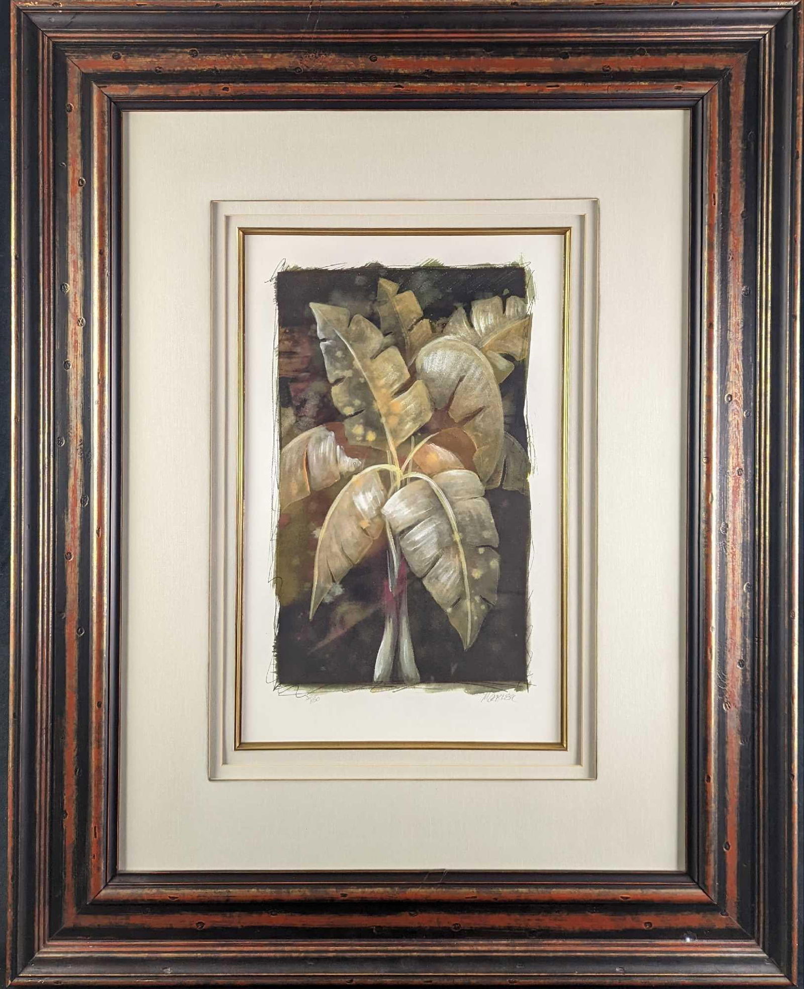 Framed Limited Edition S Morrison Evening Frond 3 Print (1 of 7)