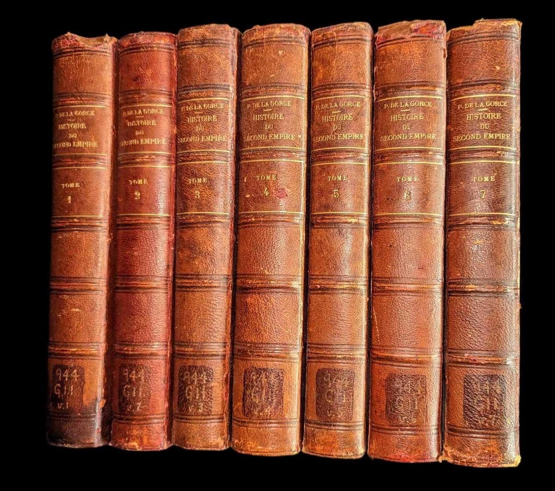7 Volumes Histoire Du Second Empire Pierre De La Gorce (1 of 10)