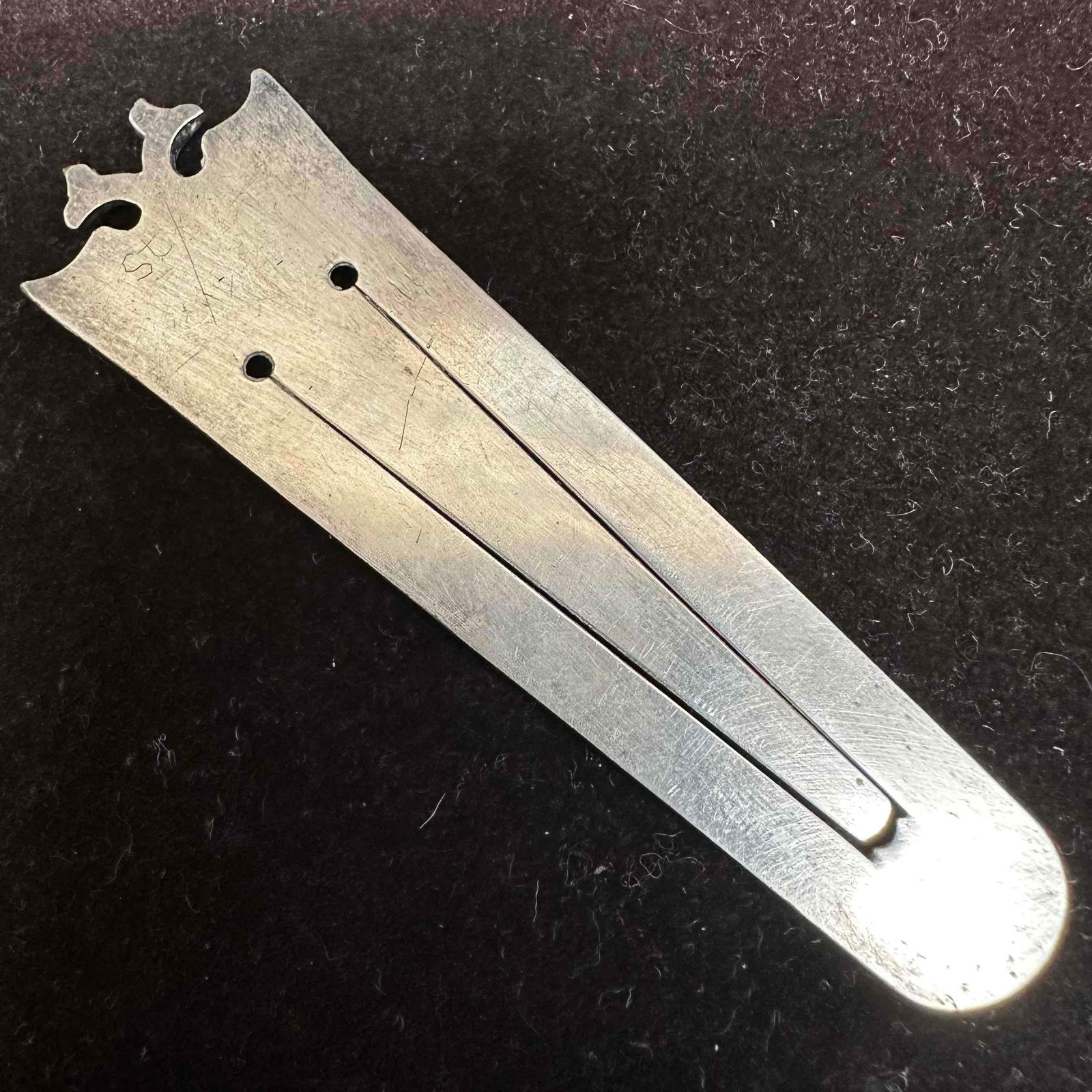 Double Headed Eagle Emblem Sterling Silver Bookmark - 4