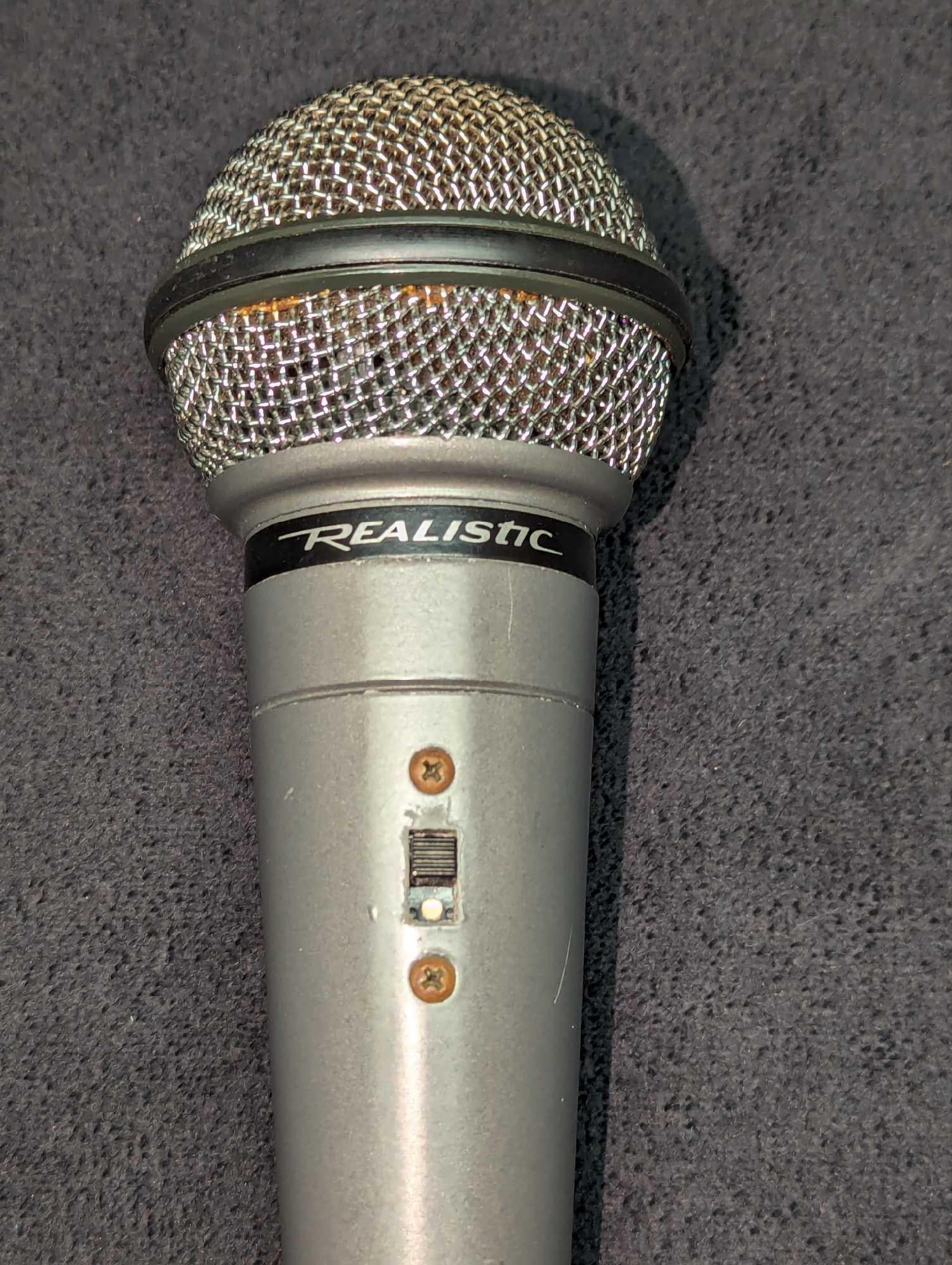 Realistic Highball 33-984C Dynamic Microphone - 3