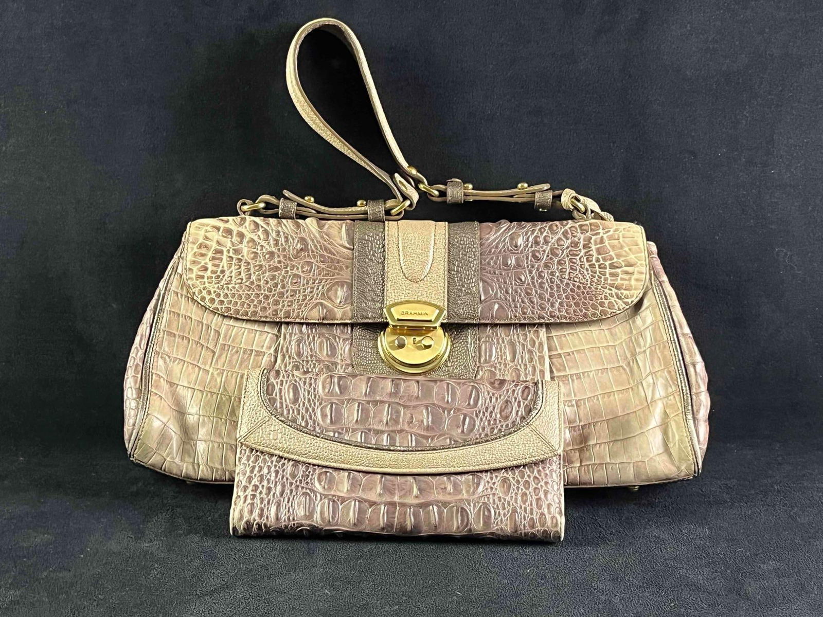 Brahmin Designer Leather Bag and Wallet (1 of 12)