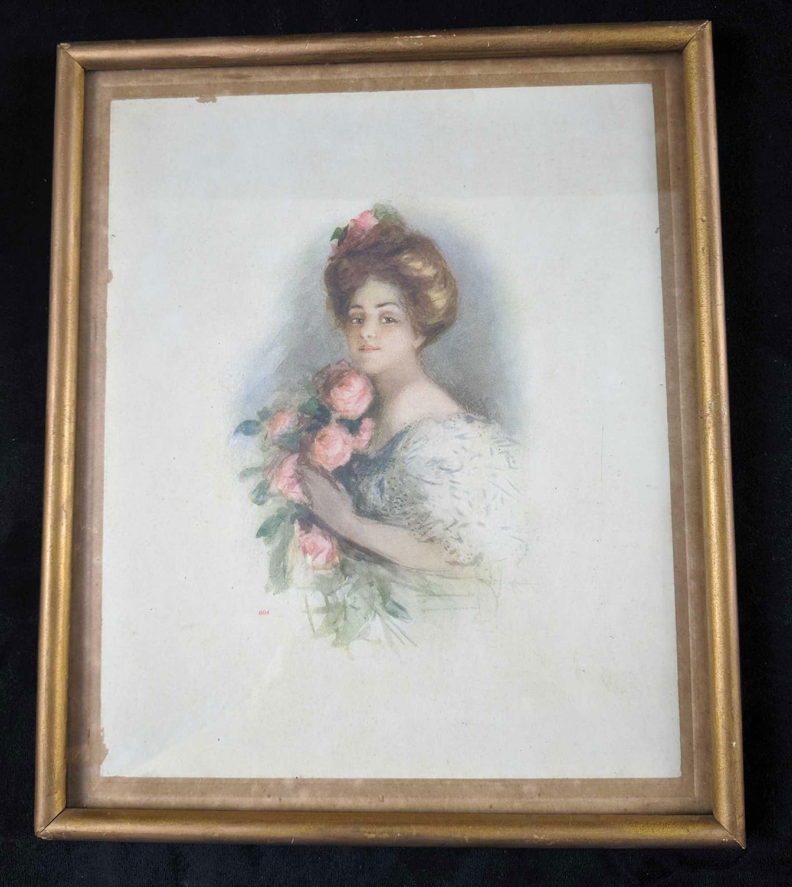 Framed Classic Style Lithograph Ansley Fox (1 of 7)