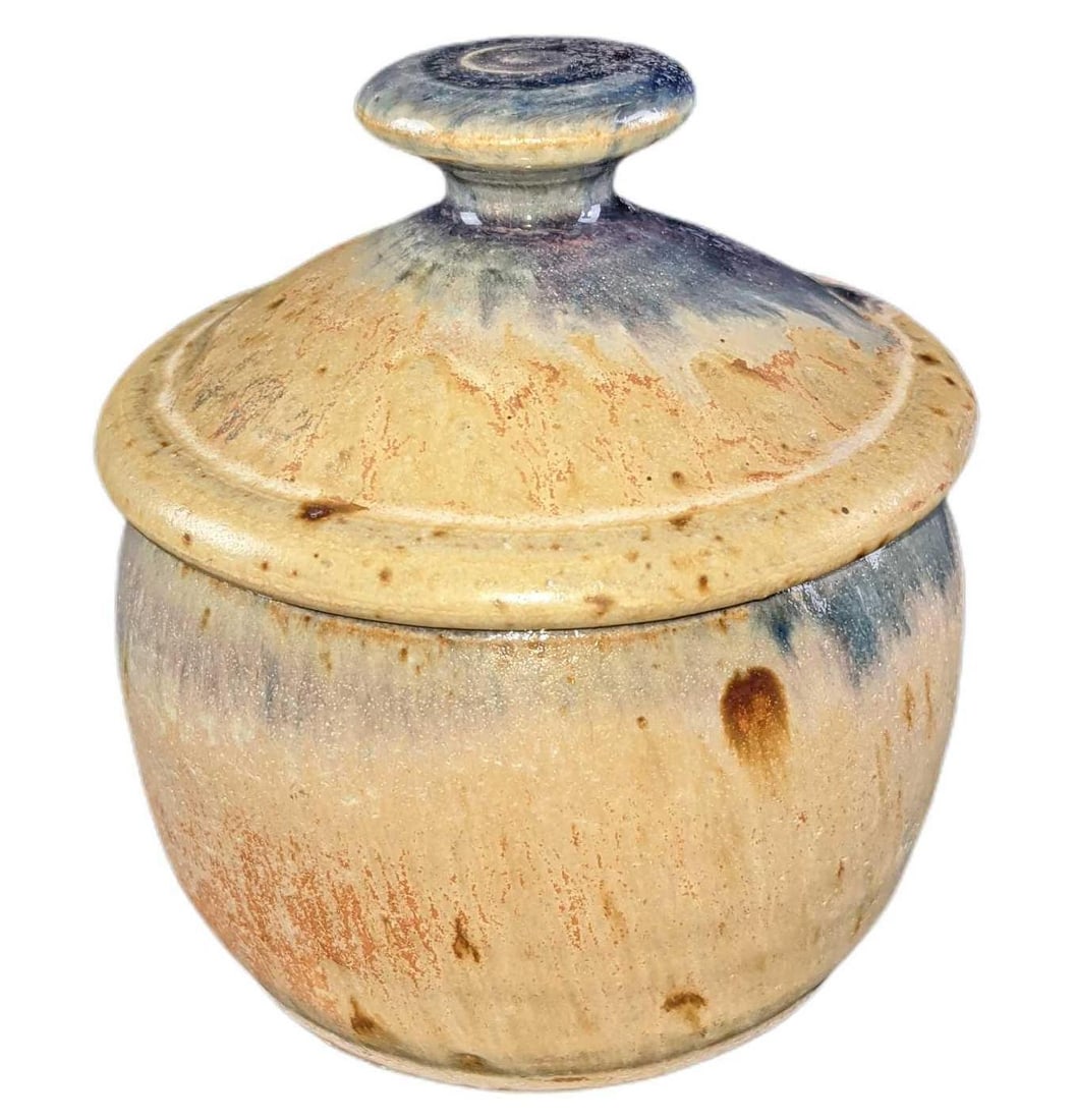 Hand Made Ceramic Candy Jar With Lid (1 of 7)