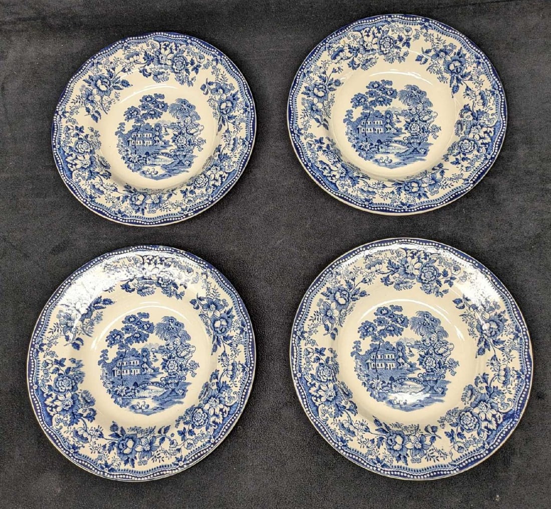 4 Retired Royal Staffordshire Tonquin Bowls B (1 of 7)