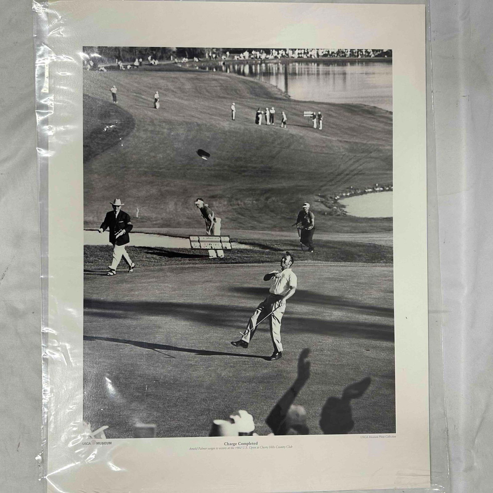 USGA Museum Arnold Palmer Charge Completed 1960 U.S. Open Golf Print (1 of 6)