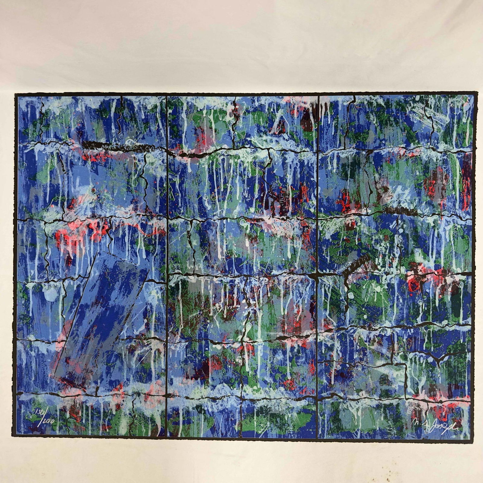 Nathan Slate Joseph Signed Numbered Art Serigraph Print Artwork 1983 (1 of 10)