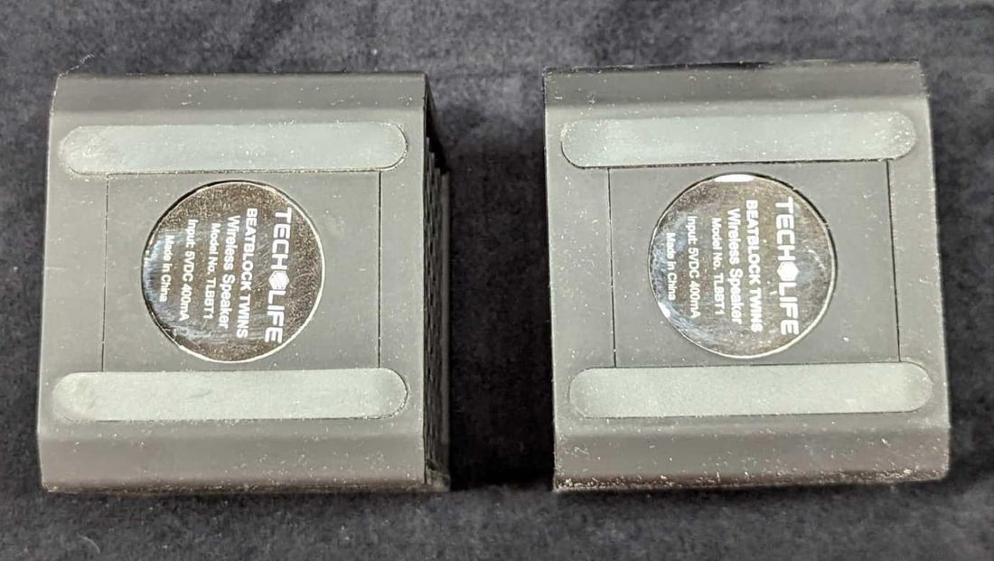 Tech Life BeatBlock Twins Bluetooth Speaker - 7