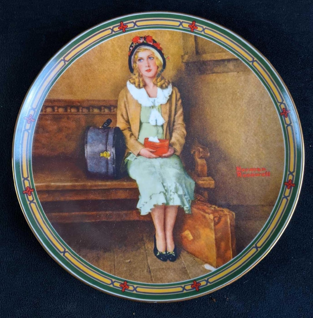Bradford Collectors Plate " A Young Girls Dream": Bradford Collectors Plate " A Young Girls Dream" This item is a collector's plate from The Bradford Exchange. This special edition plate is called "A Young Girl's Dream".