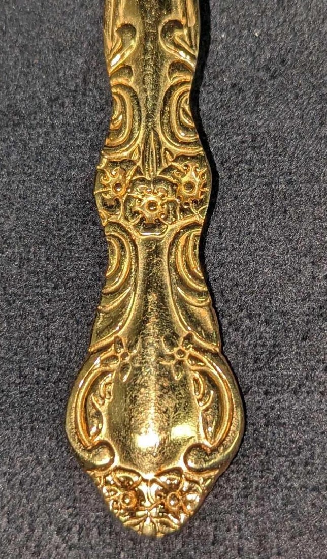 Assorted Cambridge Gold Electroplated Stainless Flatware - 5