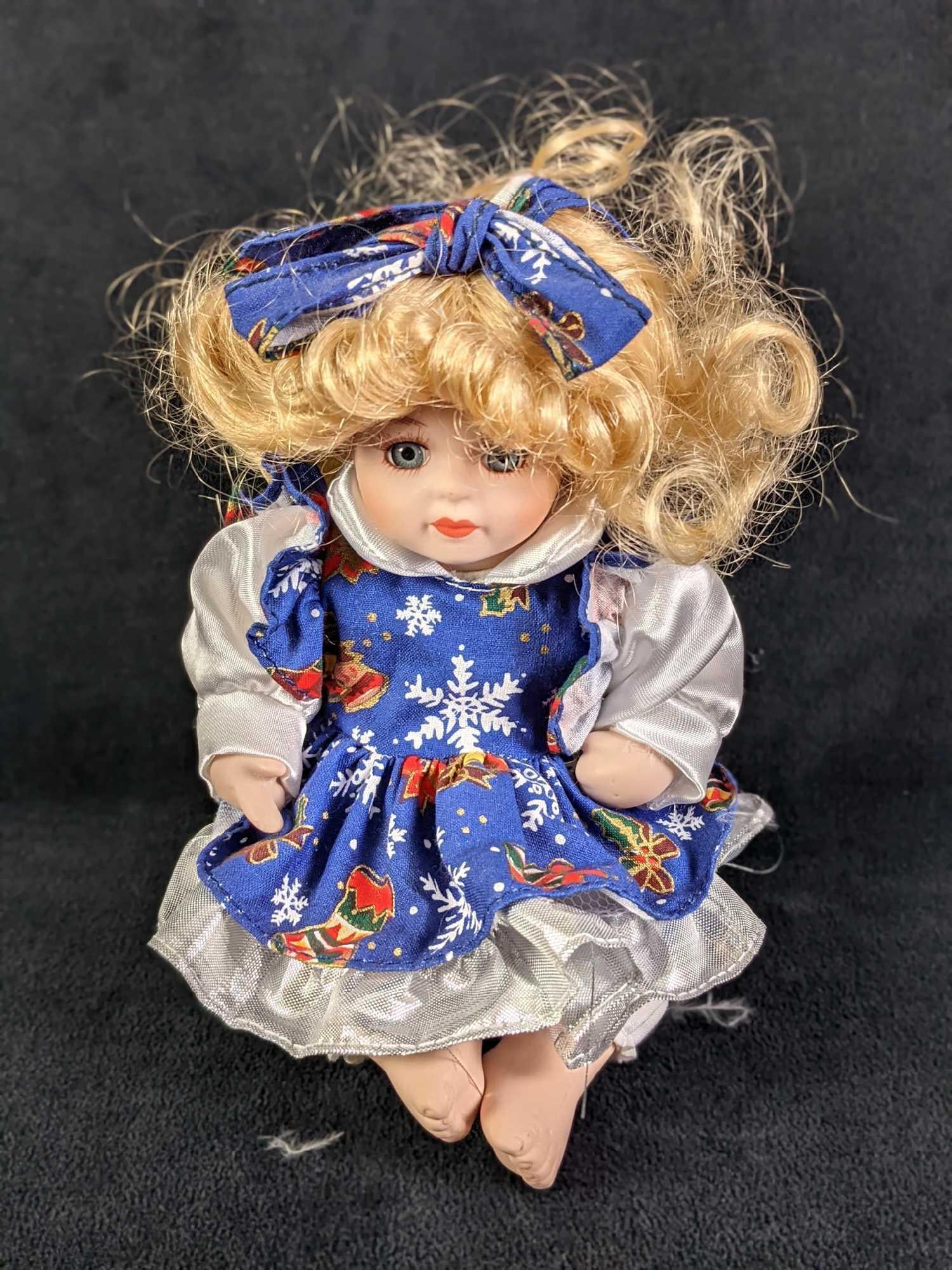 McField International Sitting Porcelain Doll (1 of 5)