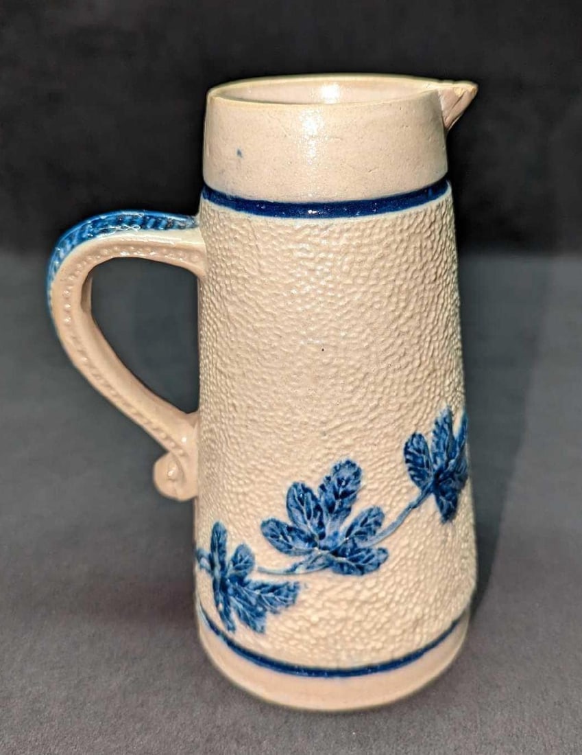 Vintage Stoneware Mini Pitcher (1 of 6)