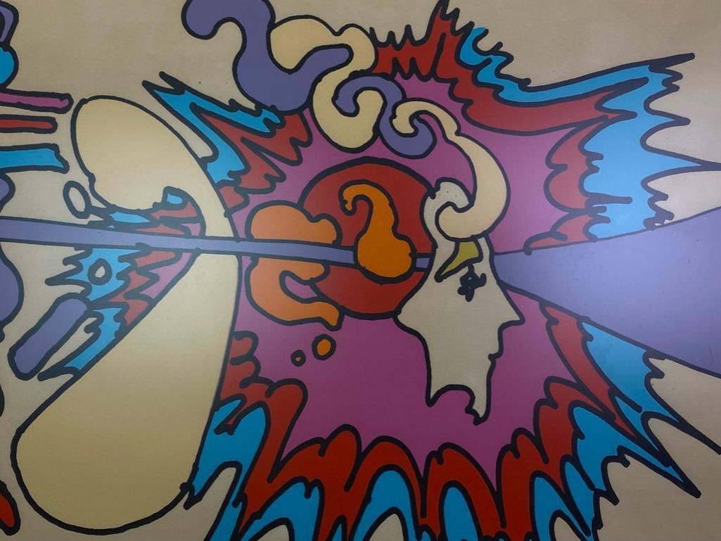 1970 Peter Max Serigraph "Winter Sunshine" Signed - 3