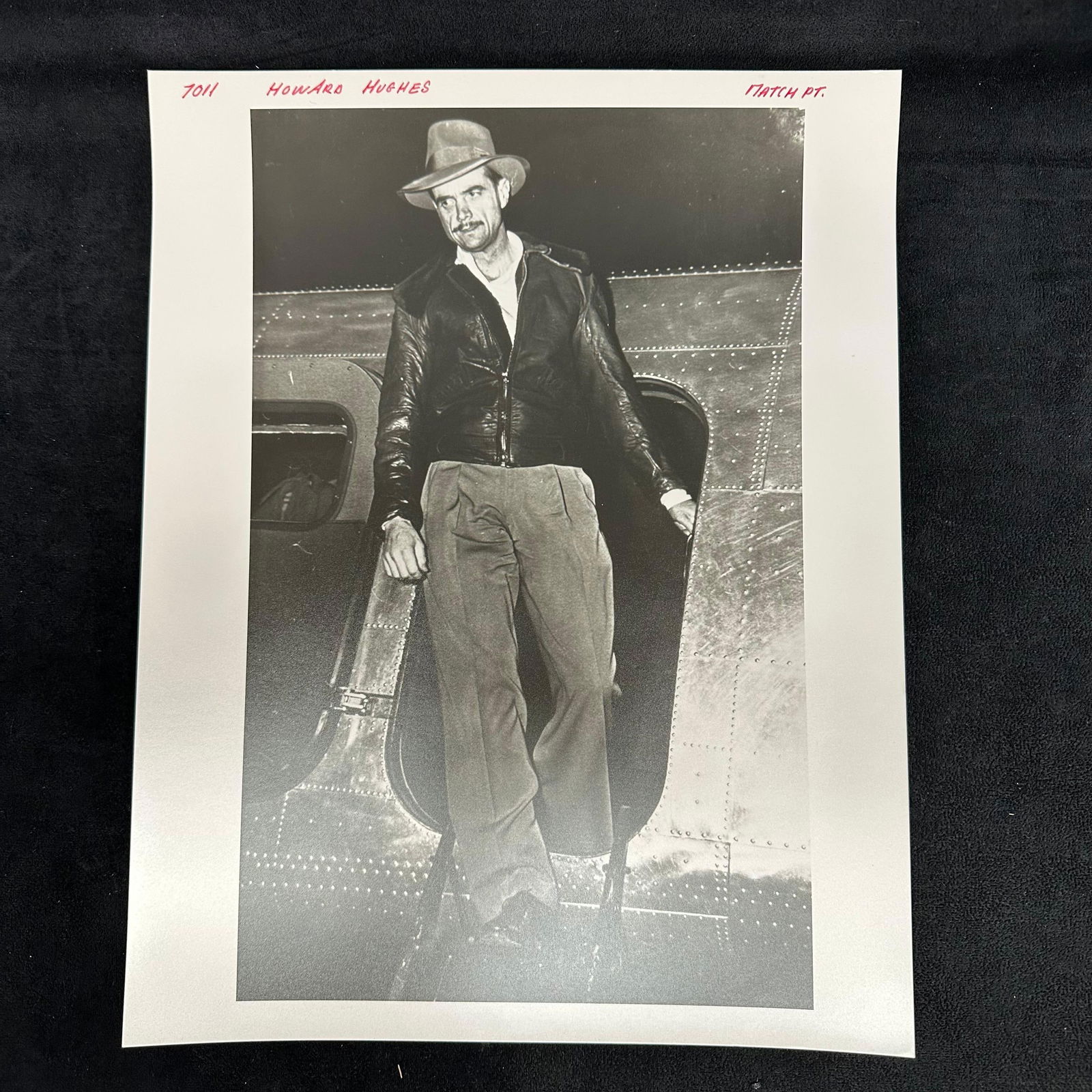 Howard Hughes Analog Photo Print Aviation Pioneer Portrait (1 of 6)