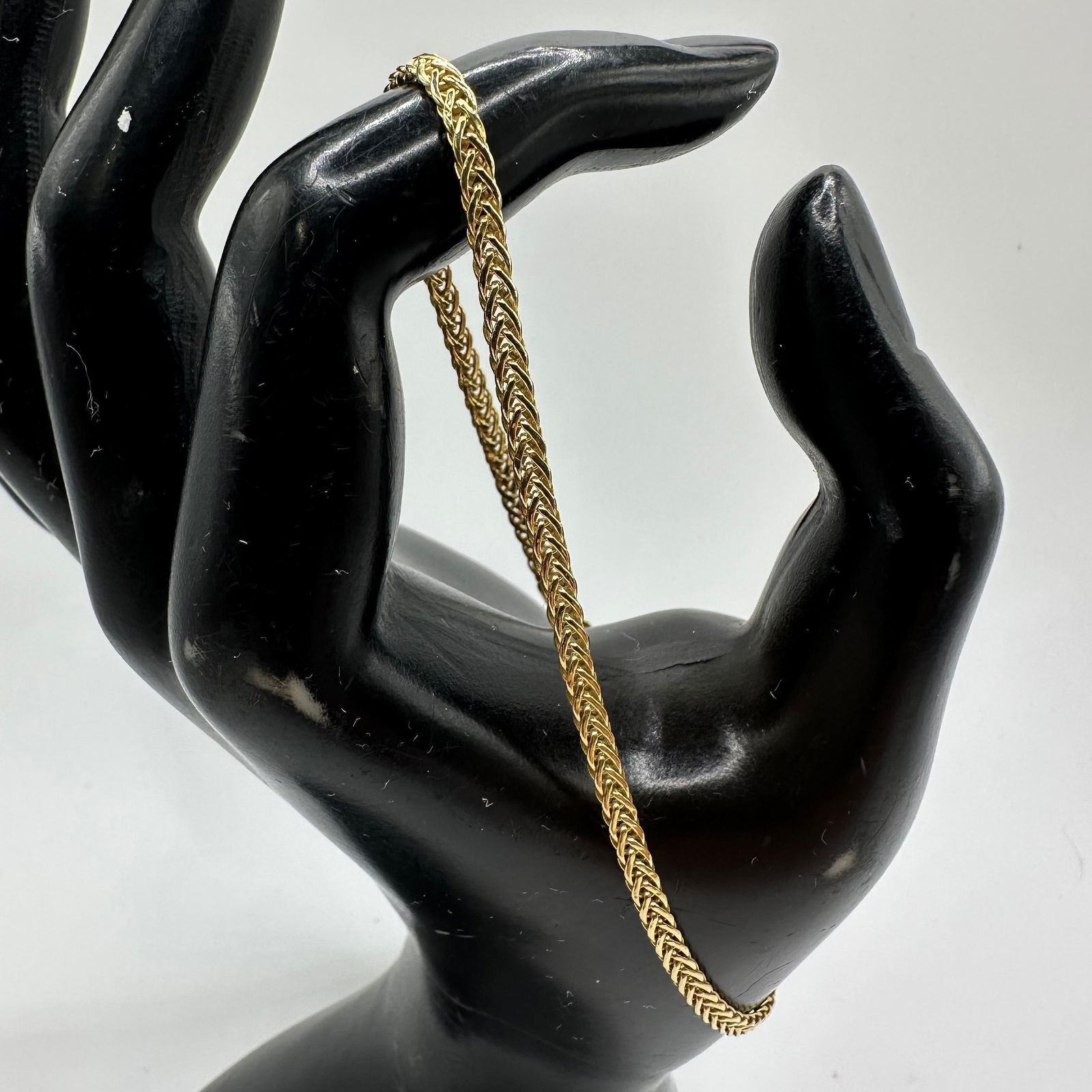 Milor 14K Italy Gold Bracelet Byzantine Style W35 (1 of 9)