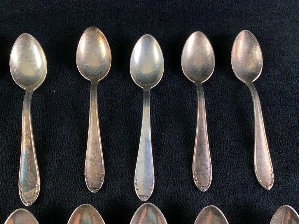 16 BMF Silverplate Teaspoons - 4