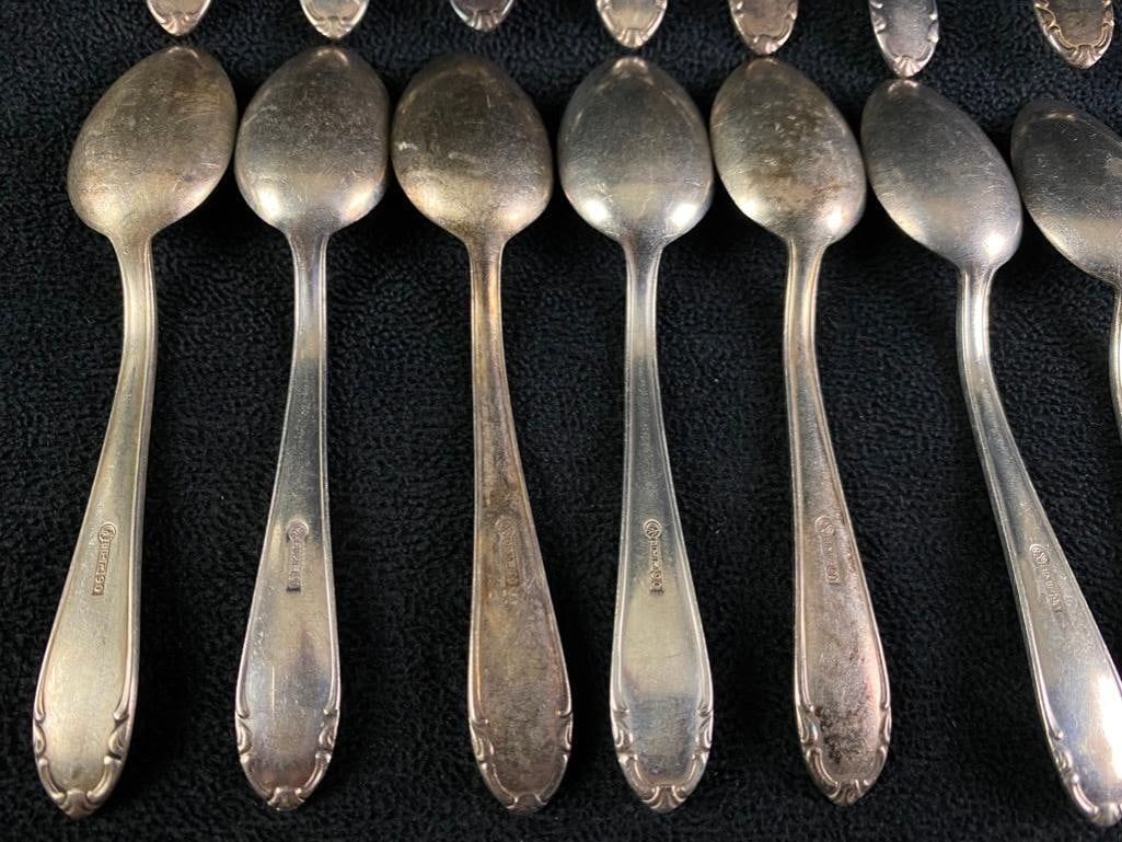 16 BMF Silverplate Teaspoons - 8