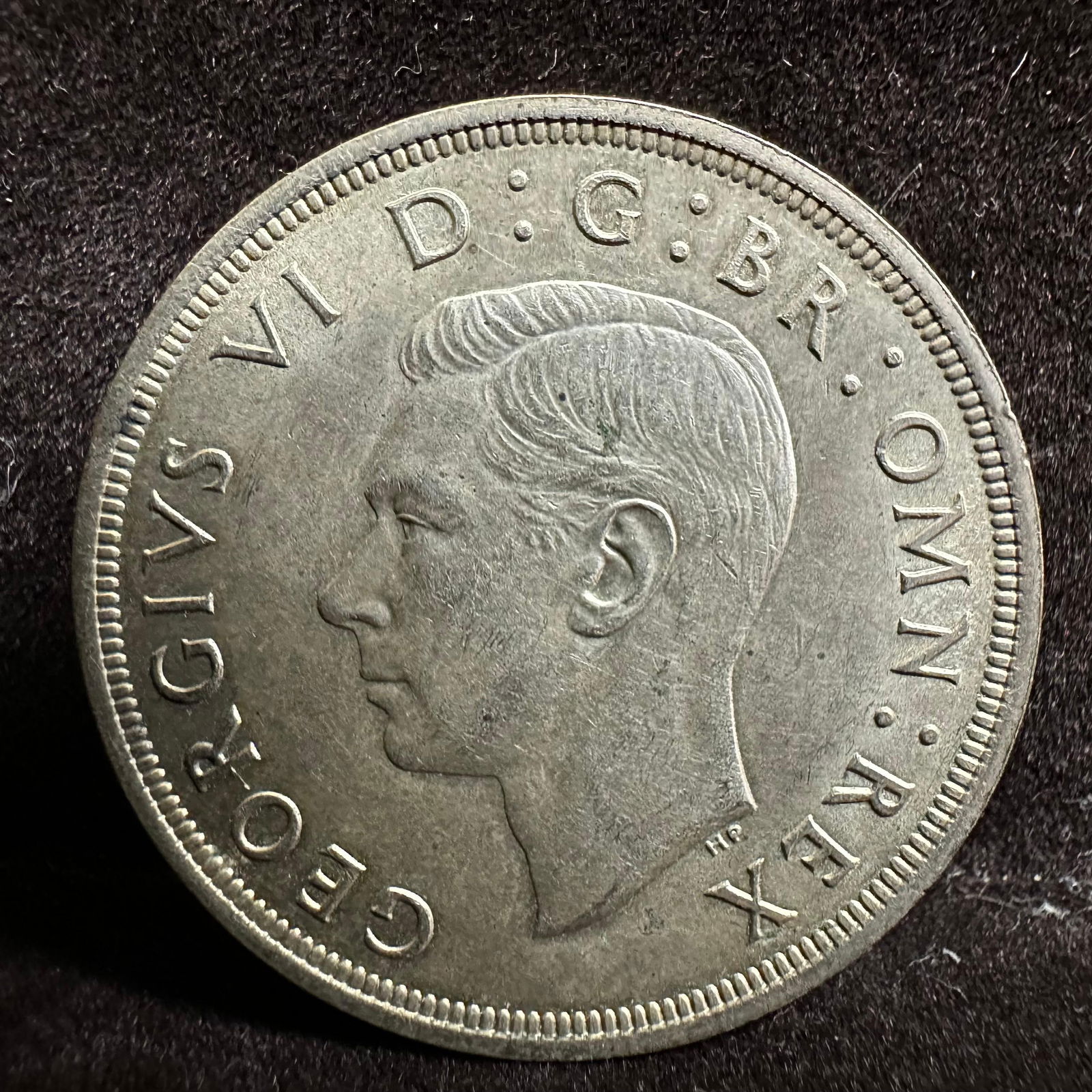 1937 Coronation Crown George VI Silver Coin: This coin has been tested and researched to the best of our ability before listing. Please view the photos, as they are a part of the condition. DETAILS: Metal - .500 Silver Tested - Yes Size - 1.5&#