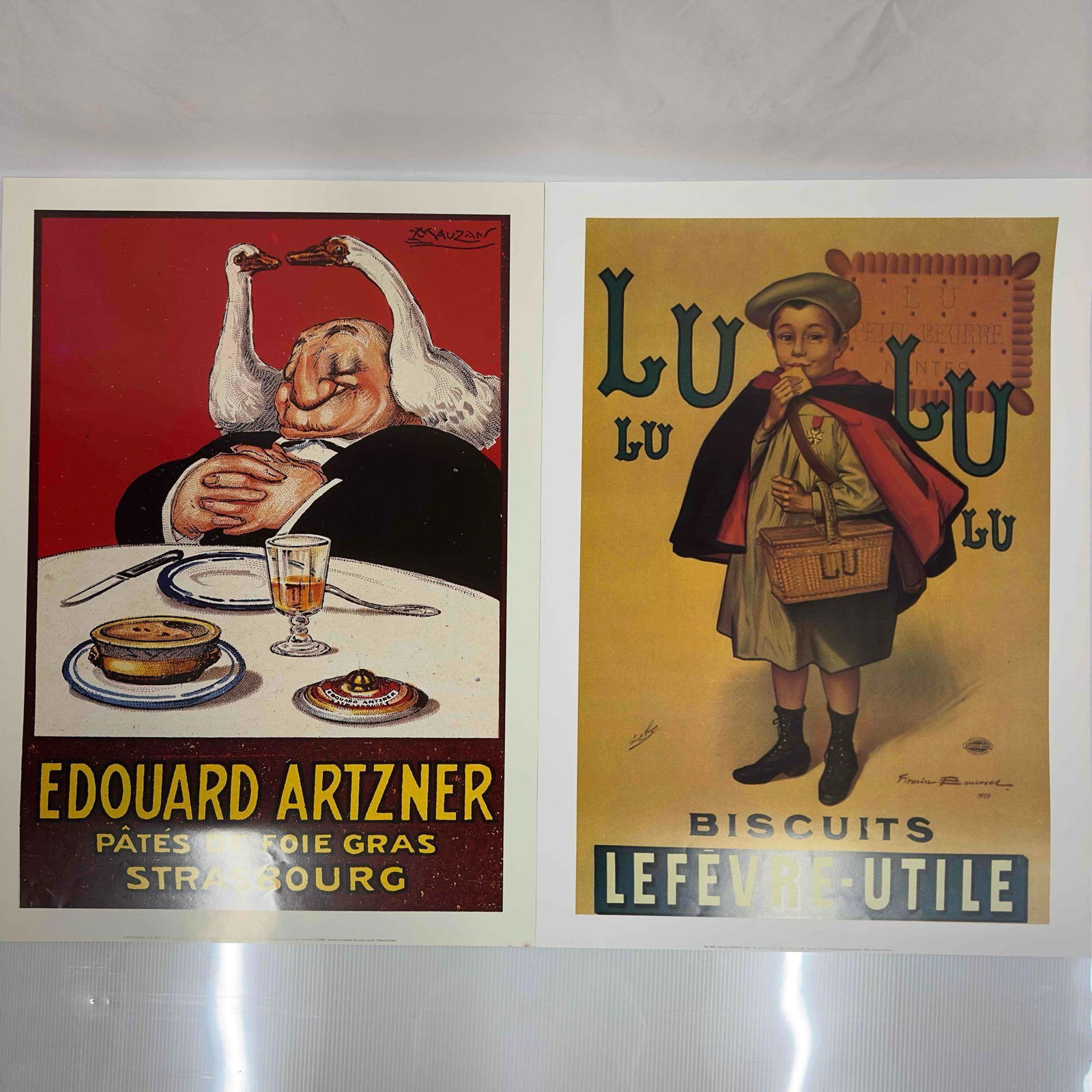 French Food Ad Poster Cartexpo Vintage Advertisement Posters Print Set Collection (1 of 7)