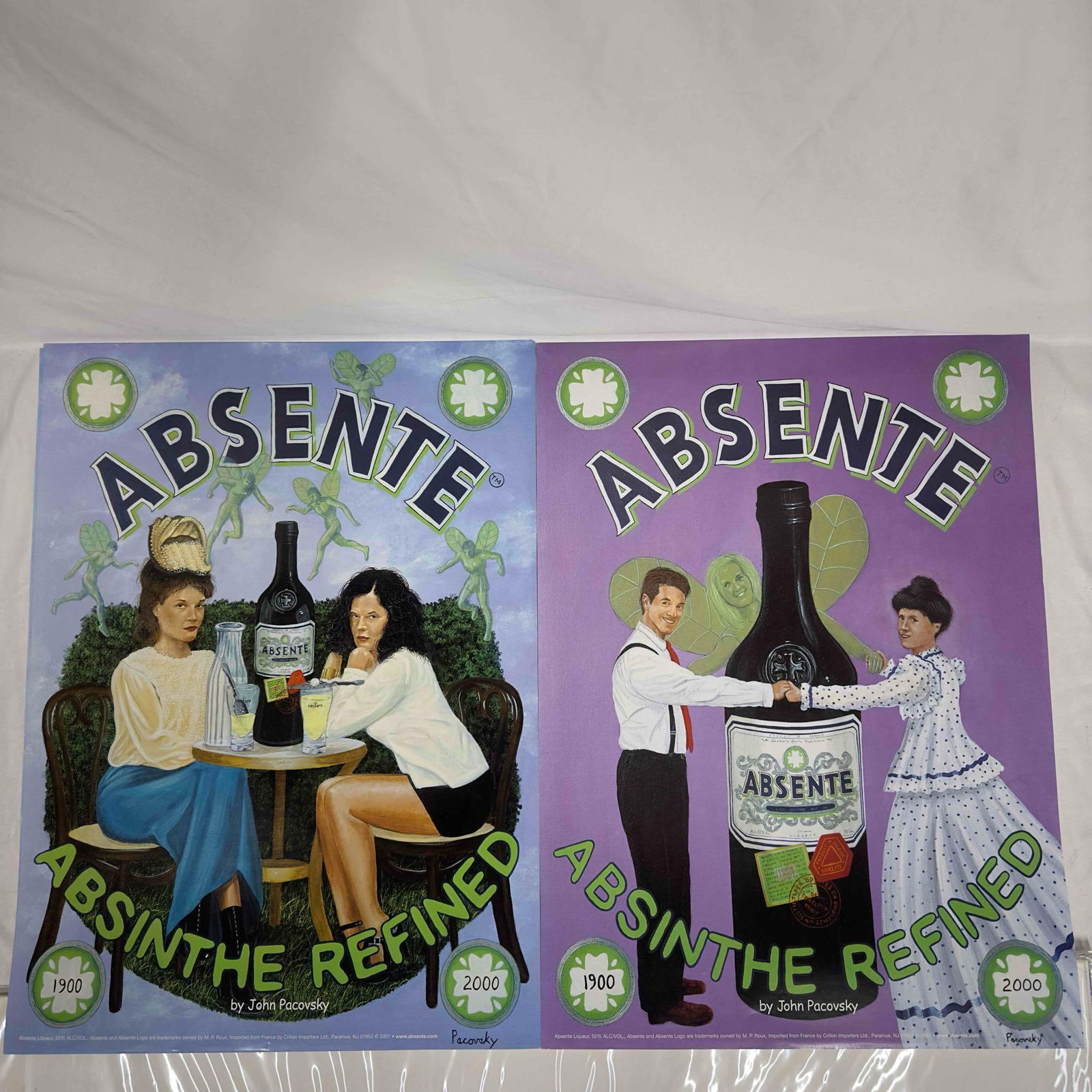 Absinthe Refined Ad Poster By John Pacovsky Set of Eight 8 Posters (1 of 12)