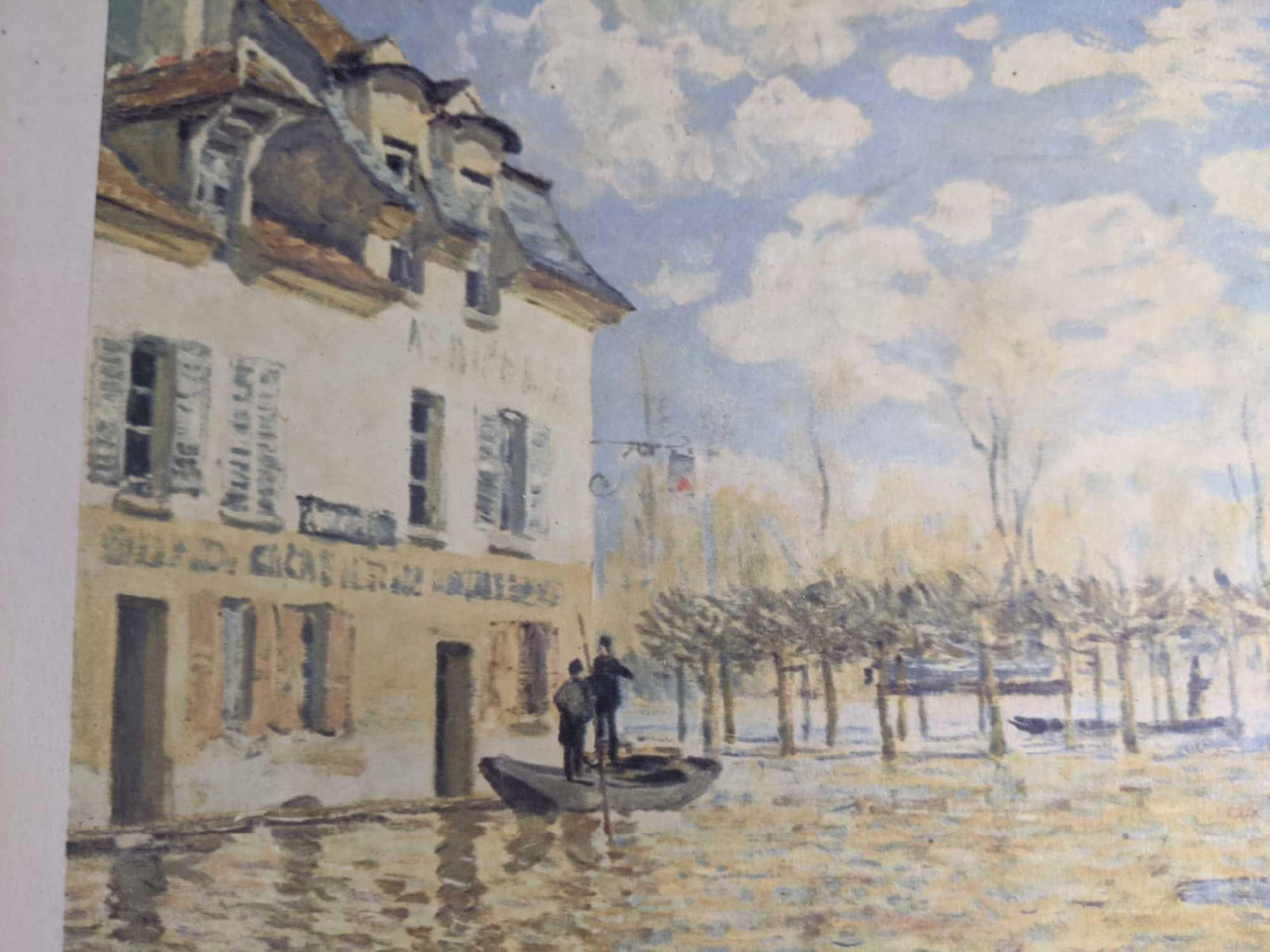 Two Vintage Prints Framed Impressionistic - 2