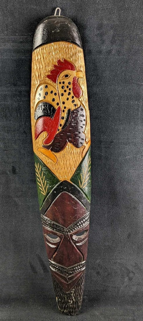 Wooden Hand Crafted African Style Hangable Mask (1 of 6)