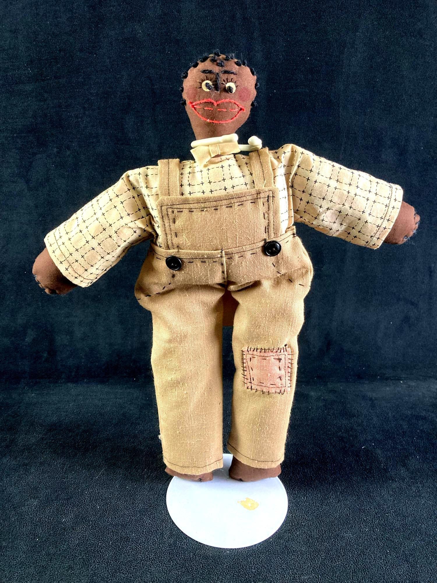 Handmade Antique African American Doll (1 of 4)