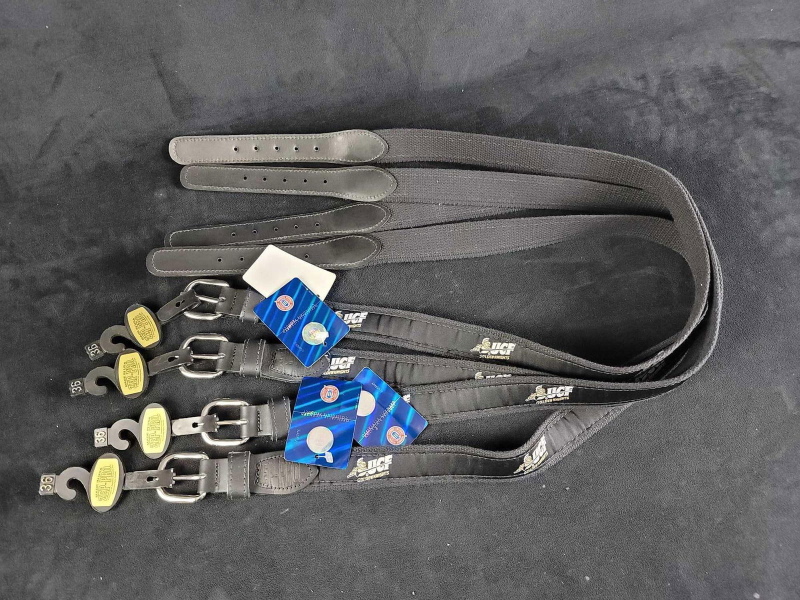 UCF College Football Black and Gold Knight Belts H (1 of 3)