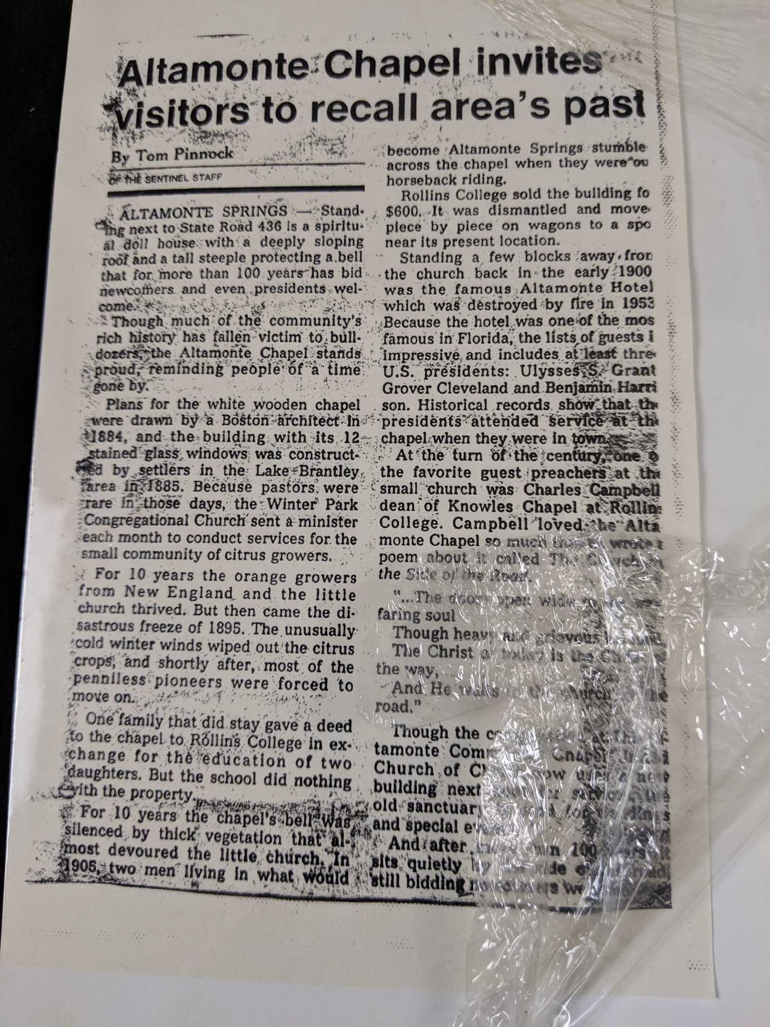 Susan Oller Chapel Lithrograph Print - 3