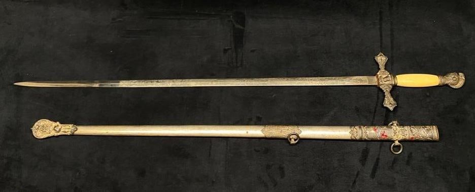 Antique Masonic Knights Templar Sword (1 of 11)
