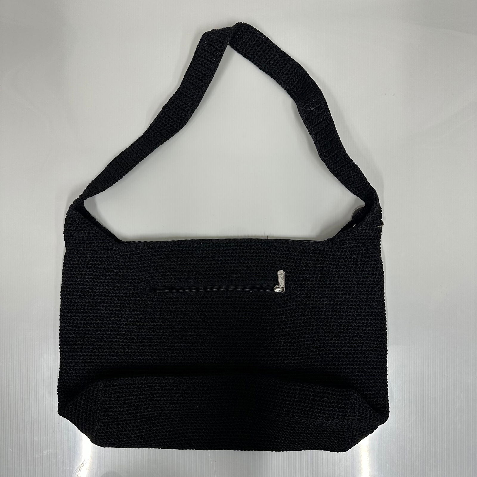 The Sak Black Crochet Shoulder Bag (1 of 4)