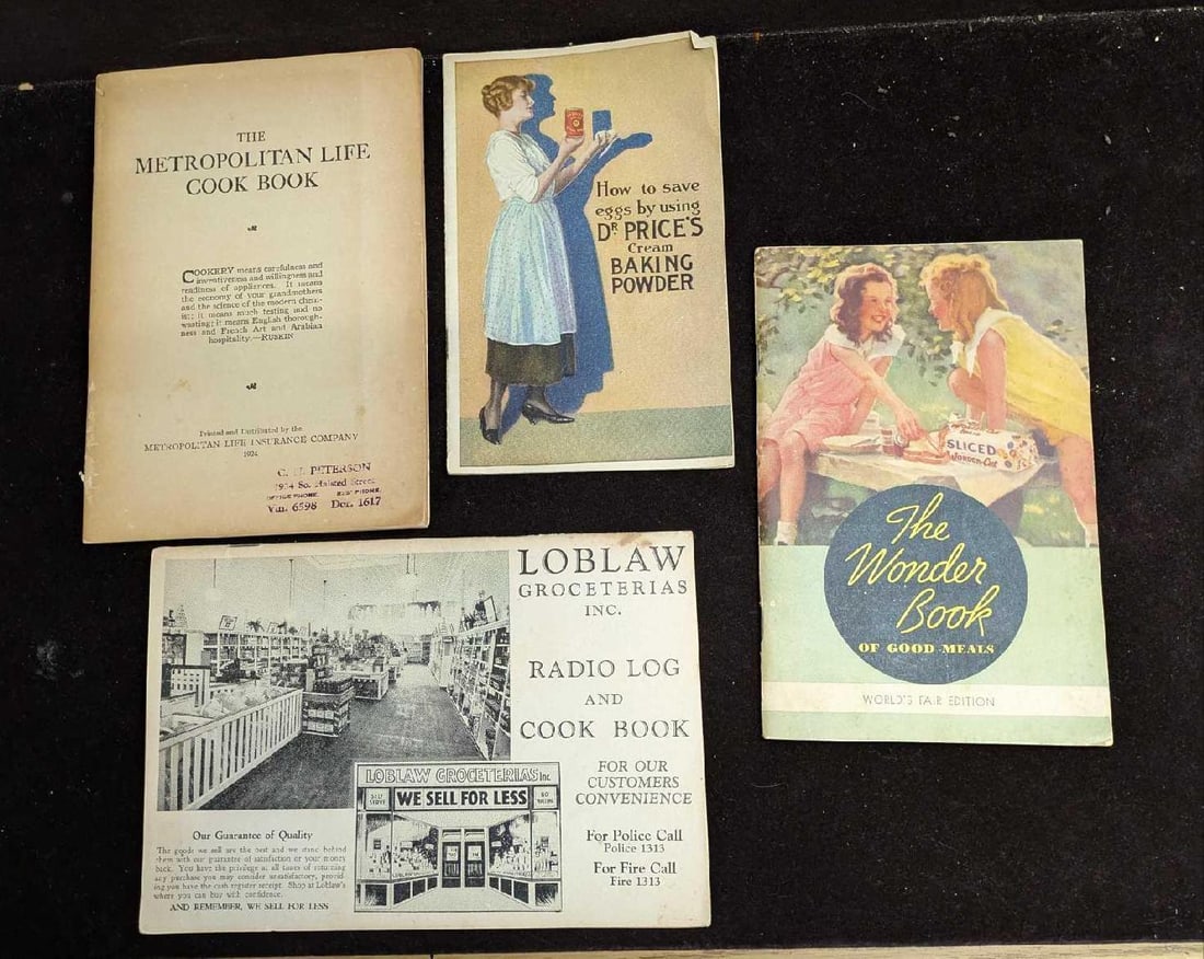 4 Vintage Promotional Cook Booklets (1 of 6)