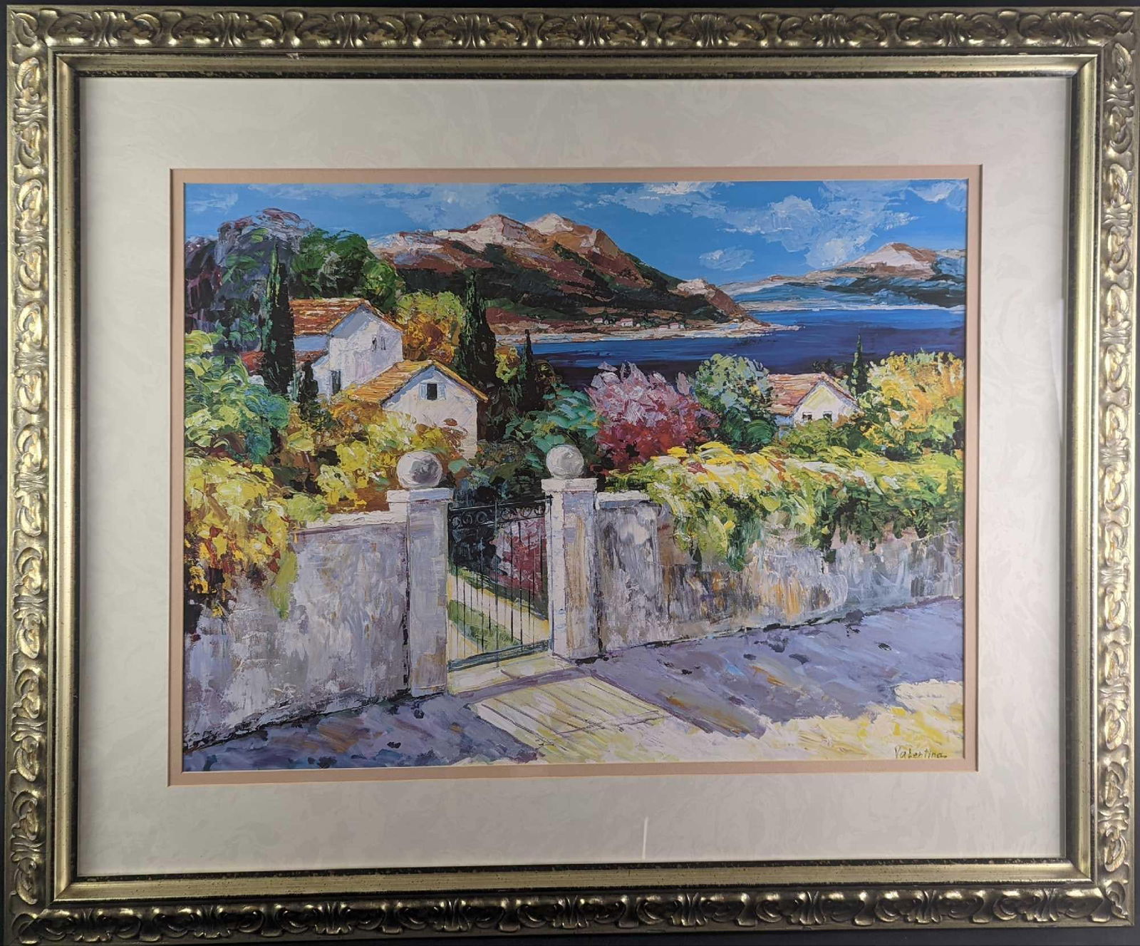 JB Framed Valentina DuBasky Coastal Landscape Print (1 of 5)
