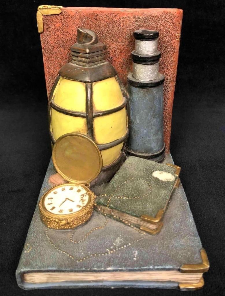 Vintage Beach Theme Book Ends - 7