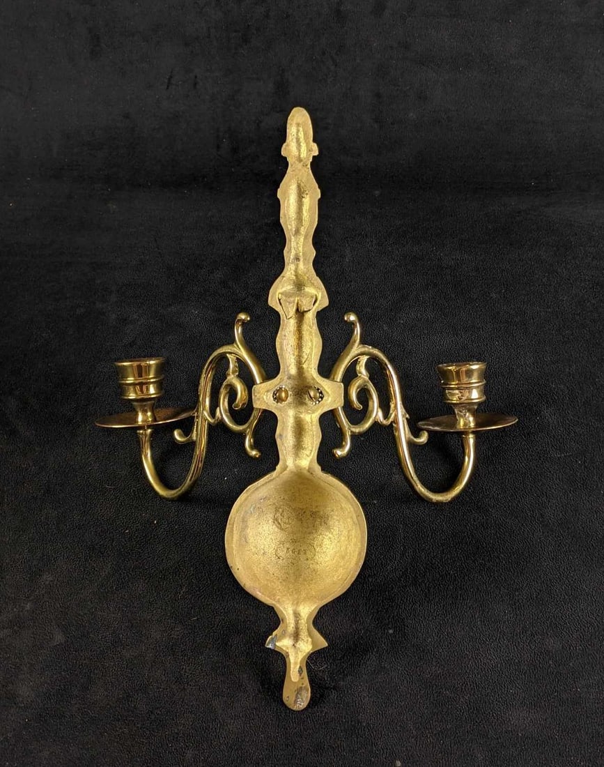 Gold Toned Wall Sconce - 3