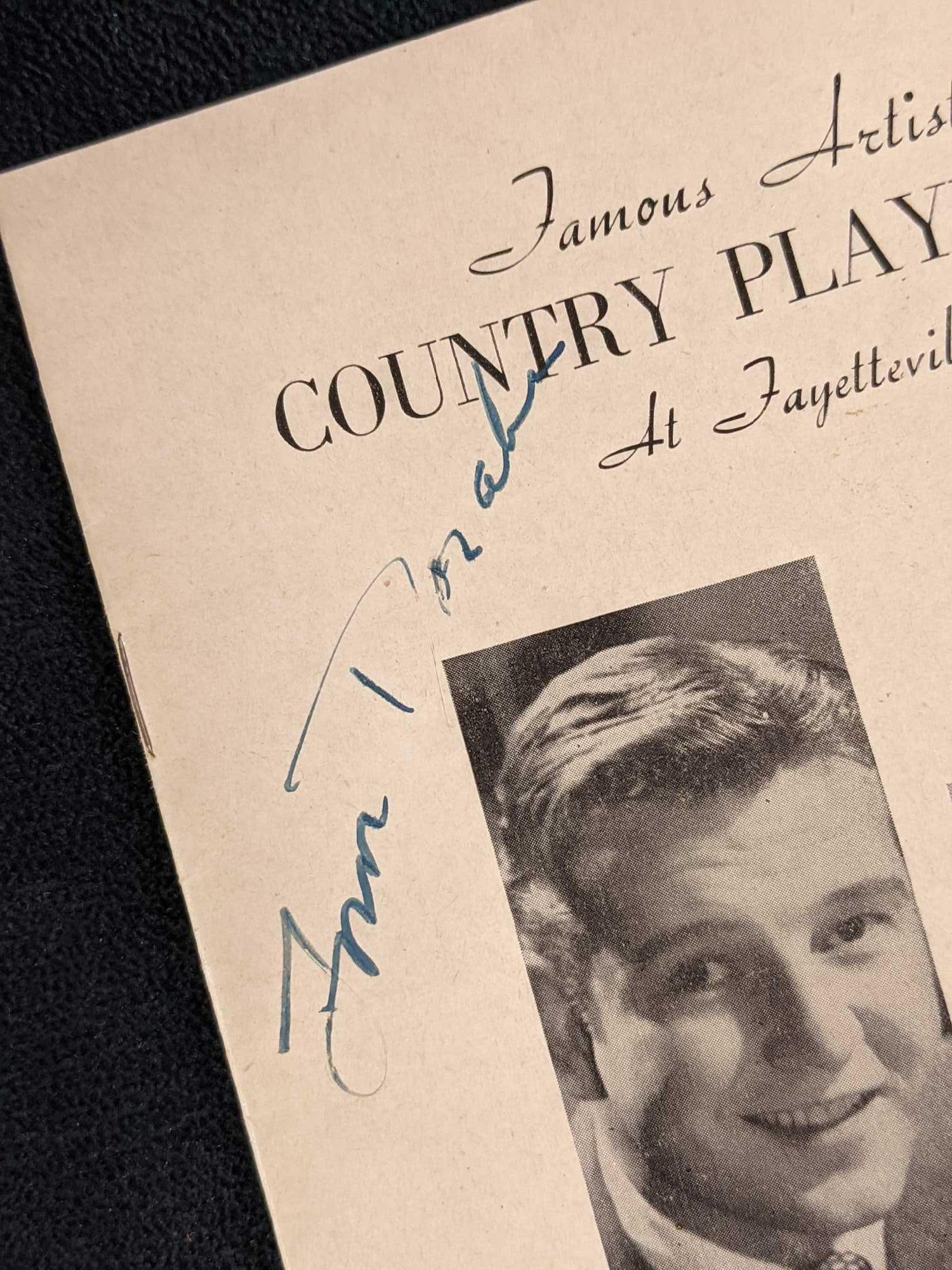 Tom Drake Signed "Her Cardboard Lover" Program - 3