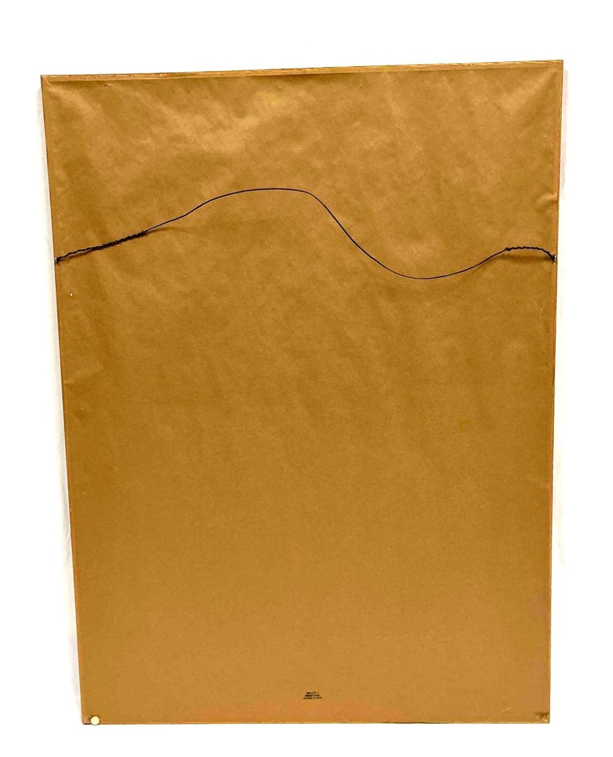 Large Framed Cowboy Print - 2