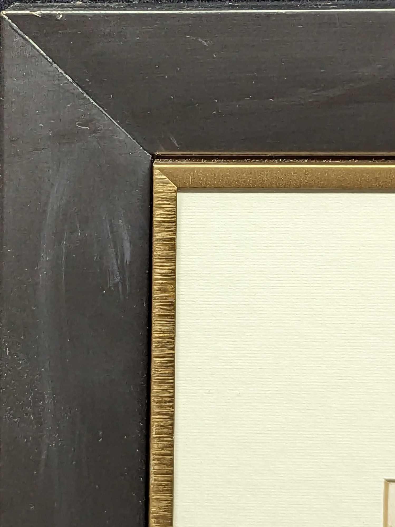 Framed Daniel Patrick Kessler Blue Dog With Apple - 4